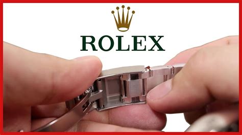 rolex oyster bracelet clasp unlocking|how to open Rolex clasp.